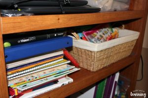 Storing Multiple Grade Level Resources Together for Homeschool