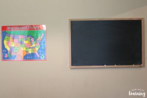 Using a Small Chalkboard for Homeschooling
