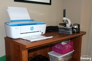Using a Small Homeschool Space