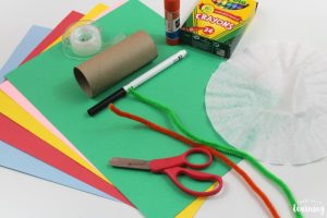 Making a Spring Butterfly Craft