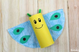 Simple Spring Butterfly Craft for Kids