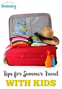 Tips for Summer Travel with Kids