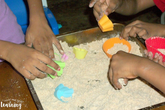 DIY Sensory Sand Play