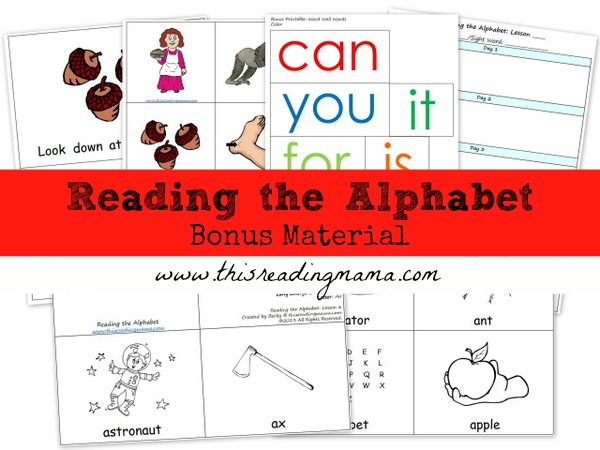 Reading the Alphabet Review: Look! We're Learning!