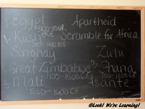 Exploring South Africa and Apartheid: Look! We're Learning!