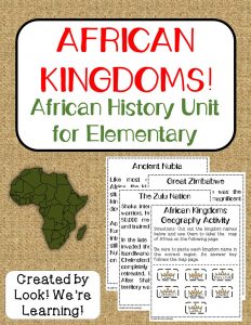 African Kingdoms - African History Printable Unit Study