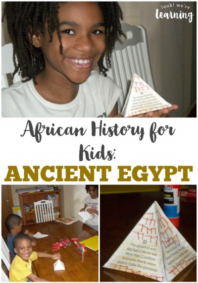 Get started learning African history for kids with this unit about ancient Egypt history for kids!