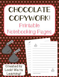 Chocolate Notebooking Pages