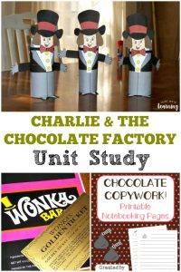This Charlie and the Chocolate Factory Unit Study is a perfect way to help kids learn with this fun children's movie!