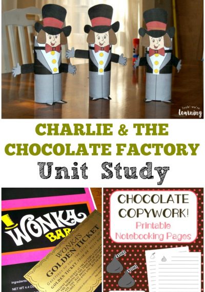 This Charlie and the Chocolate Factory Unit Study is a perfect way to help kids learn with this fun children's movie!