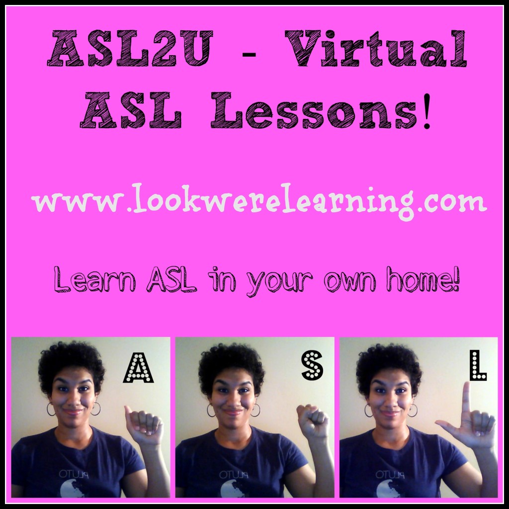 Learn sign language at home with an ASL2U online ASL class!