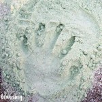 Easy Colored Moon Sand Recipe - Look! We're Learning!