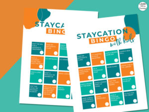 Family Staycation Bingo Challenge