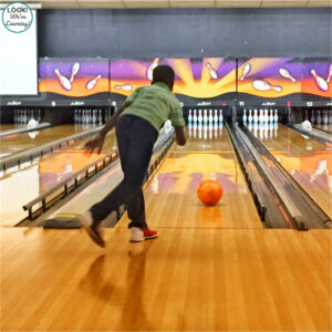 Going Bowling on a Family Staycation