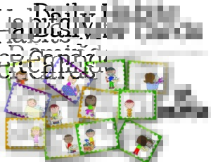 Free Daily Routine Cards for Kids - Look! We're Learning!