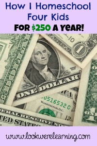 How to Keep Homeschooling Costs Down - Look! We're Learning!