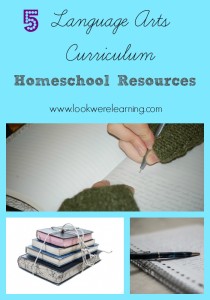Five Homeschool Language Arts Curriculum Resources - Look! We're Learning!