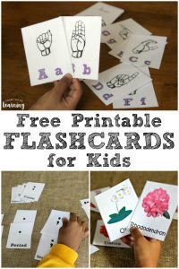 Liven up your lesson plans with these free printable flashcards for kids!