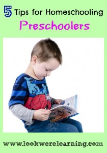 5 Homeschool Preschool Curriculum Tips - Look! We're Learning!