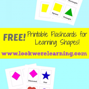 Free Printable Shape Flashcards