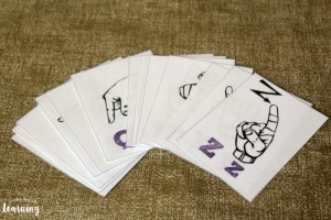 American Sign Language Alphabet Flashcards