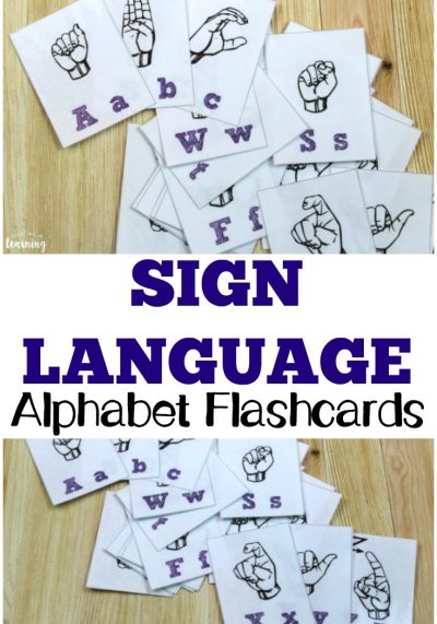 Learn how to spell in American Sign Language with these printable sign language alphabet flashcards!