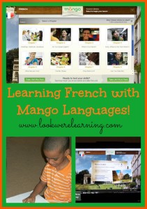 French Language Learning with Mango Languages - Look! We're Learning!