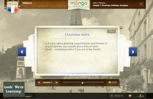 French Language Learning with Mango Languages - Look! We're Learning!