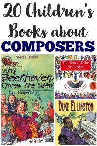 These gorgeous children's books about composers are a perfect addition to a music history lesson!
