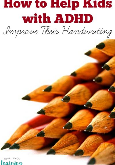 Children with ADHD often have trouble with handwriting. Use these suggestions to offer ADHD handwriting help to your kids!