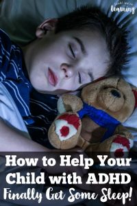 Does your child with ADHD toss and turn every night? Here are some ADHD sleep tips for kids that really work!