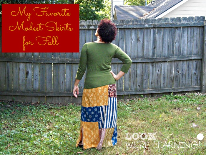 My Favorite Long Skirts for Fall - Look! We're Learning!