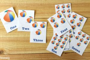 Free Printable Counting Flashcards for Kids