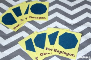 Polygon Flashcards for Kids