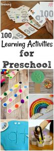Share some of these fun and hands-on learning activities for preschoolers with your little ones!