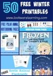 Over 50 Free Winter Printables for Kids - Look! We're Learning!