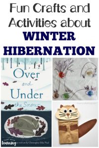 This hibernation unit study is full of fun hibernation crafts and activities for kids!