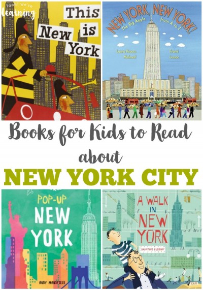 Introduce children to the Big Apple with these beautiful New York City books for kids!