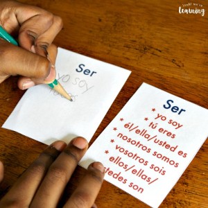 Ser and Estar Printable Flashcards