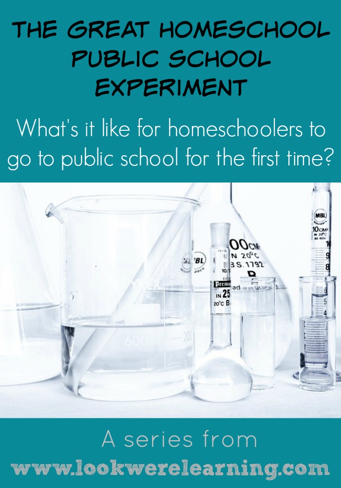 The Great Homeschool Public School Experiment - What's it like for homeschoolers to go to public school for the first time?