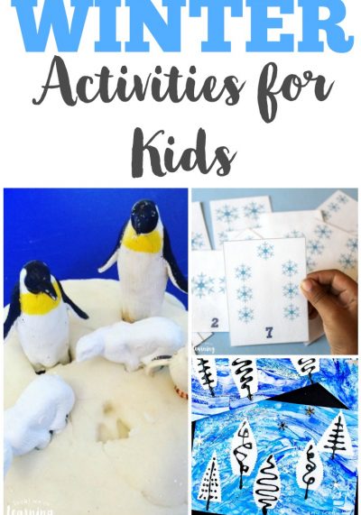 These winter activities for kids are wonderful for sharing some hands-on snowy fun this year!