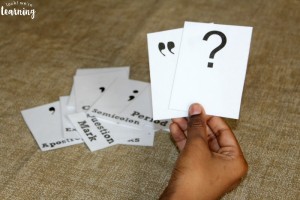Punctuation Memory Flashcards
