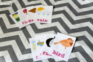 Spring Sight Word Flashcards for Early Readers