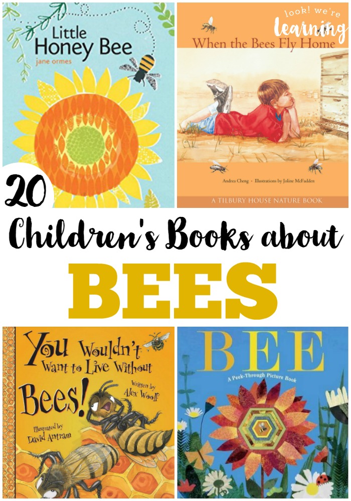 These beautiful children's books about bees are a wonderful way to learn about these amazing insects!