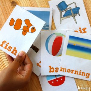 Printable Summer Sight Word Flashcards for Early Readers