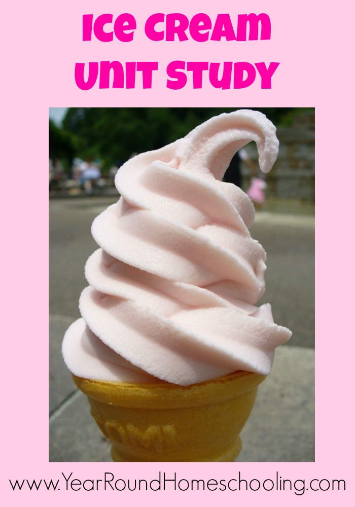 Ice Cream Unit Study