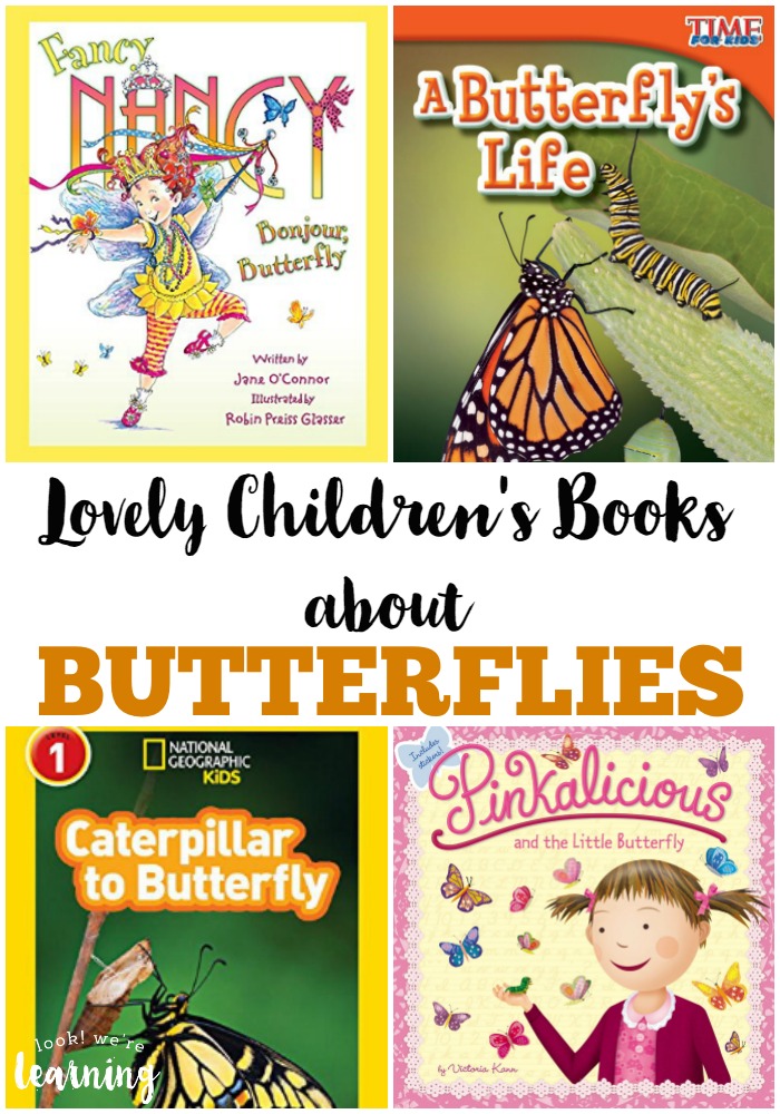 Share these lovely children's books about butterflies with your kids this spring to learn more about these amazing insects!