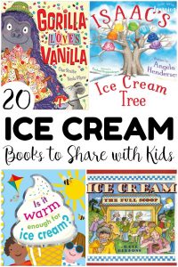These 20 fun books about ice cream for kids are so fun for summer reading!