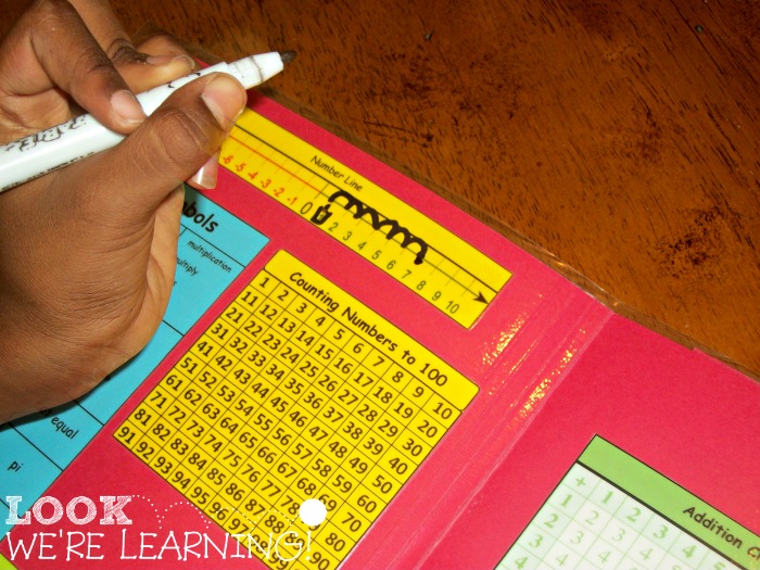 Teaching Math with Math Mini Office Lapbooks