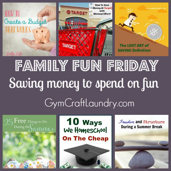 Money Saving family fun